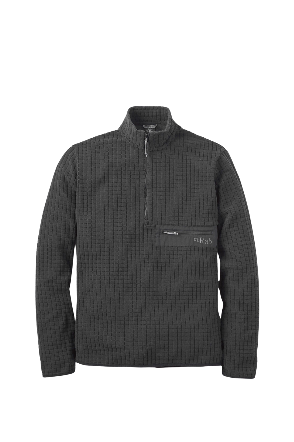 Rab Ramshaw Pull-On Mens Half Zip Fleece Black