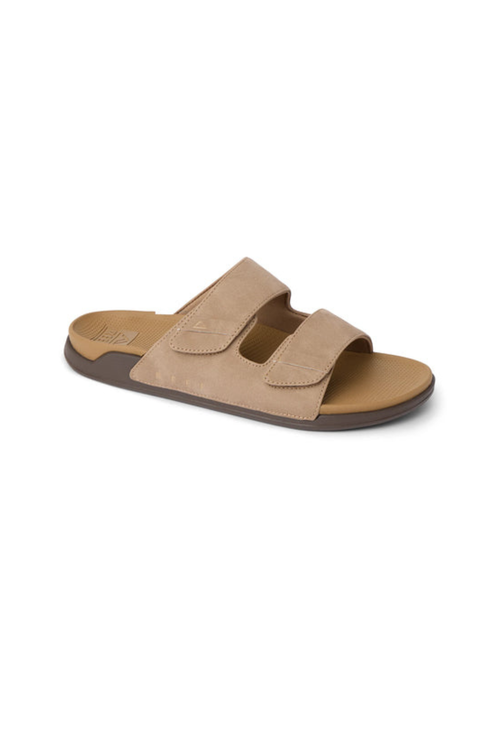 Beige Reef sandal on a white background