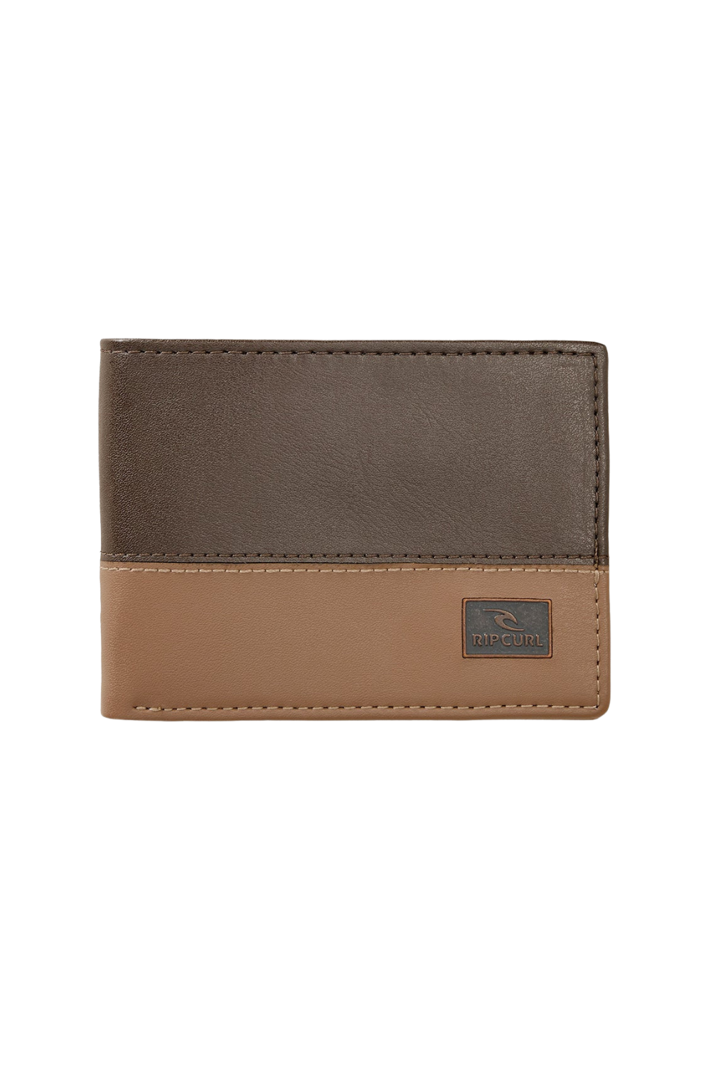 Brown Wallet with a Rip Curl label