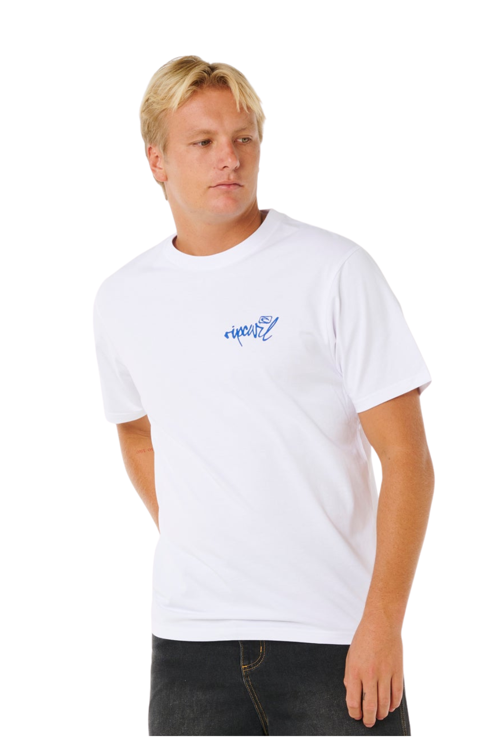 Rip Curl Inner Visions Hack Mens T-Shirt White