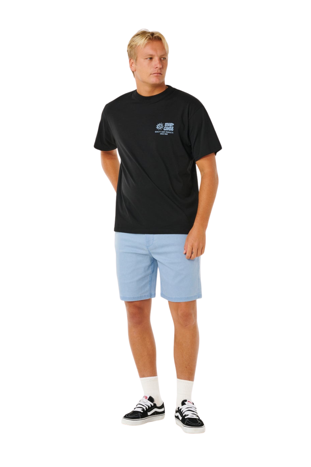 Rip Curl Pacific Rinse Mens Boardwalk Shorts Blue