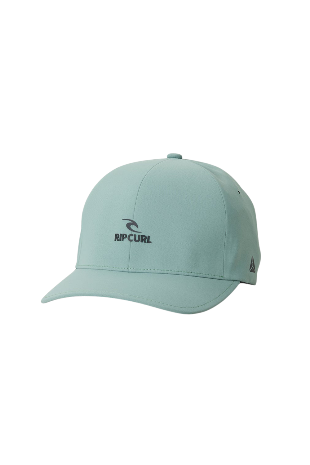 Cap in sage with a Rip Curl logo at the front