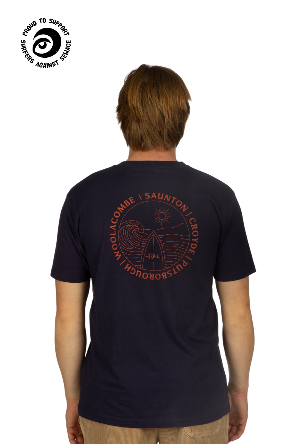 Tiki North Devon T-Shirt Navy