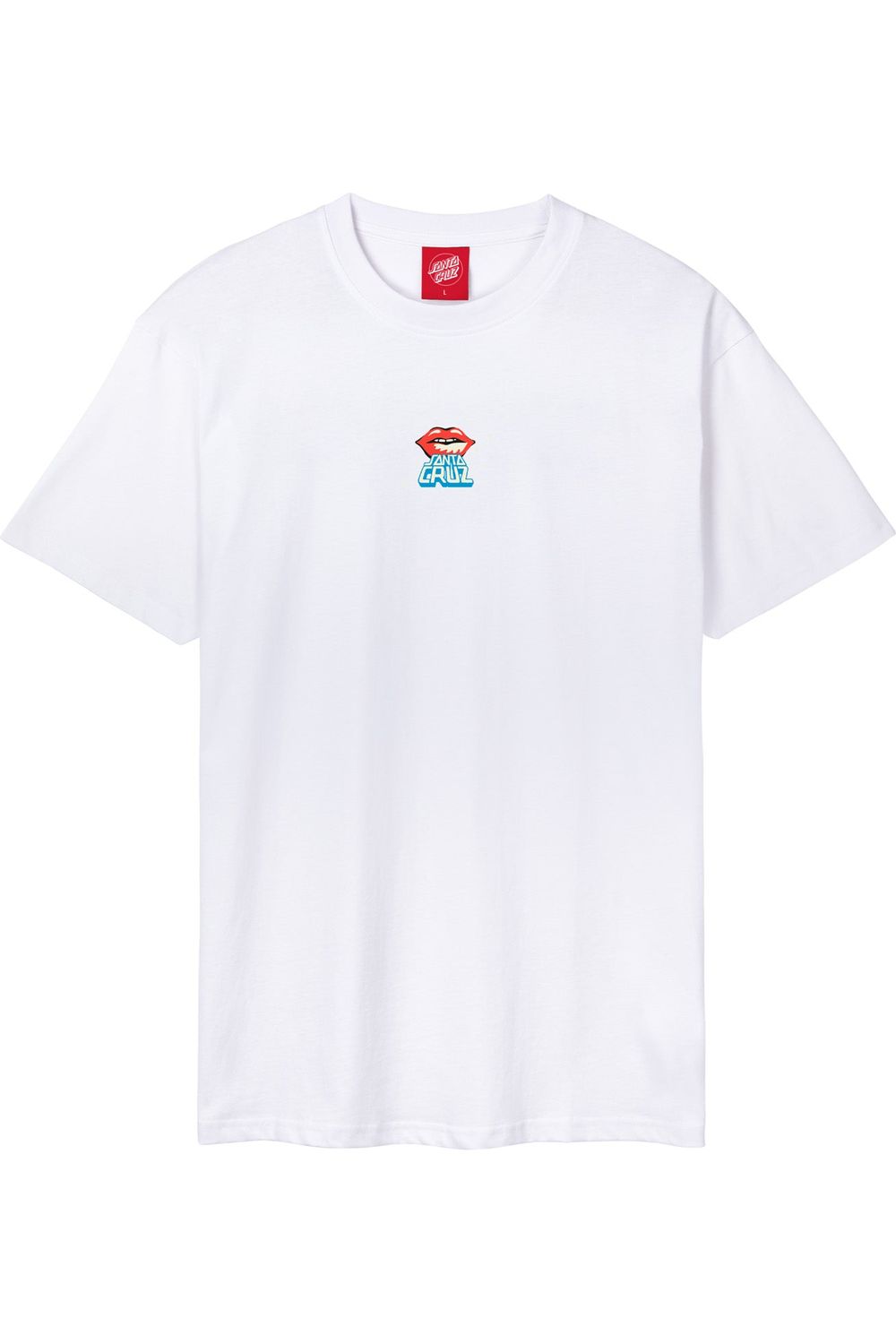 Santa Cruz Johnson Danger Zone 2 T-Shirt White