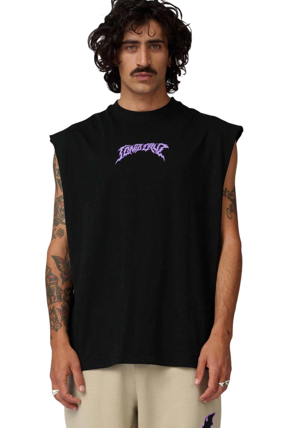 Santa Cruz Out Of Time Mens Tank Black