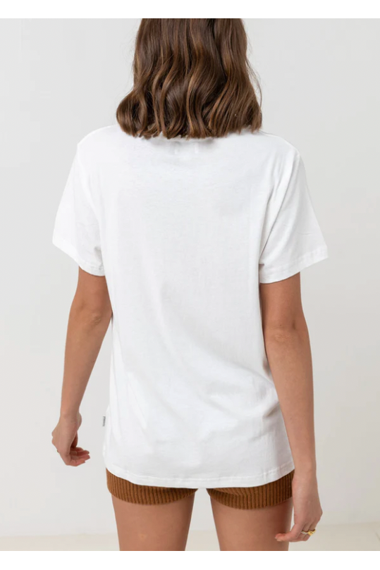 Rhythm Classic Boyfriend T-Shirt White