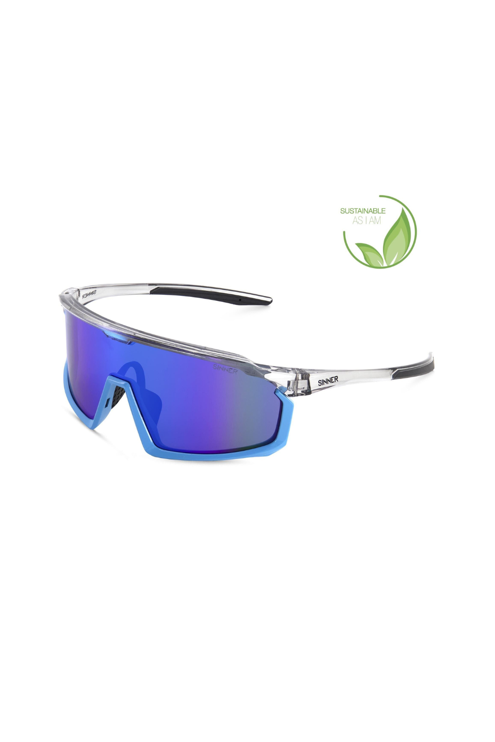 Sinner Araza Sunglasses Light Grey/Blue