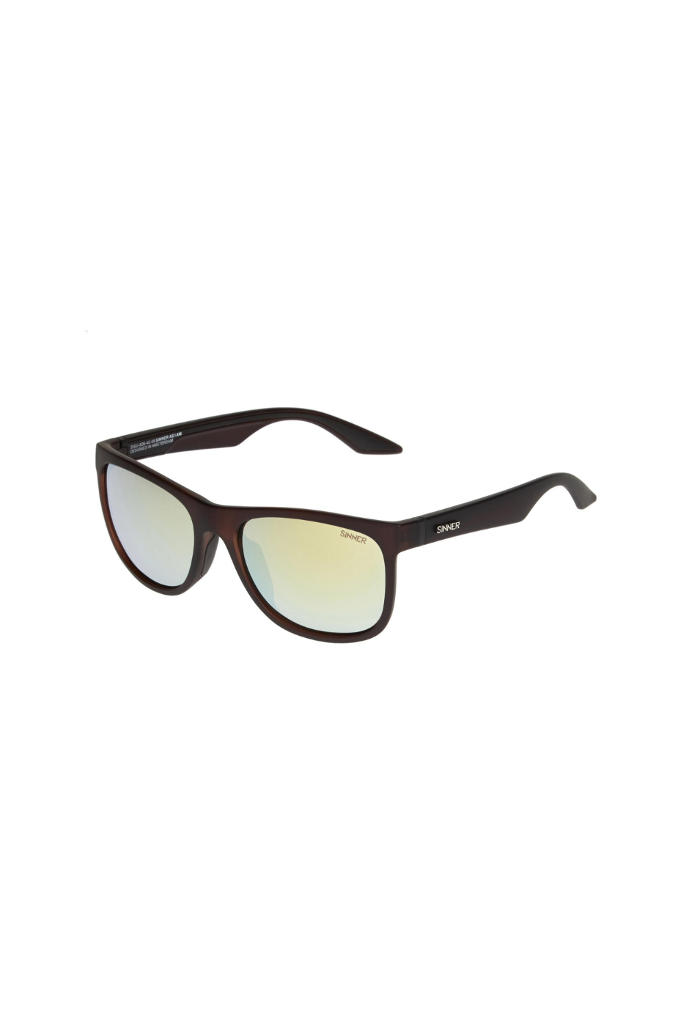 Sinner Rockford Sunglasses Matte Brown