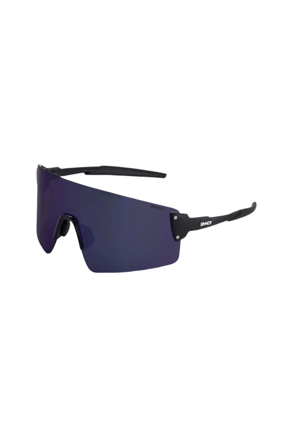 Sinner Snap Sunglasses Matte Black-Blue Oil