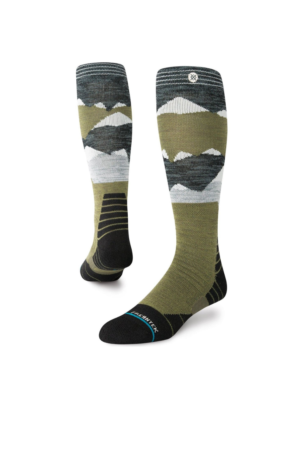 Stance Lonely Peaks snow Socks Teal