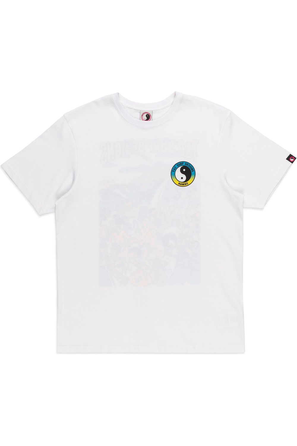 T&C Surf Designs Jon Scene Short Sleeve Tee White