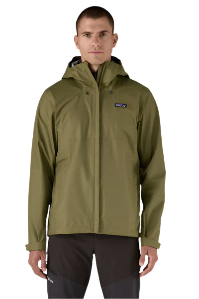 Patagonia Mens Torrentshell 3L Rain Jacket Tent Green