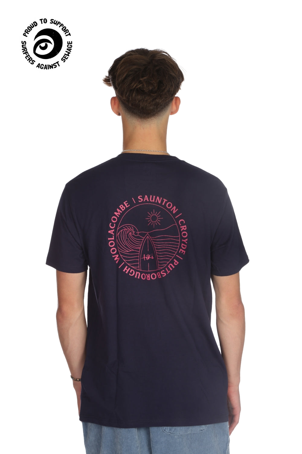 Tiki North Devon T-Shirt French Navy