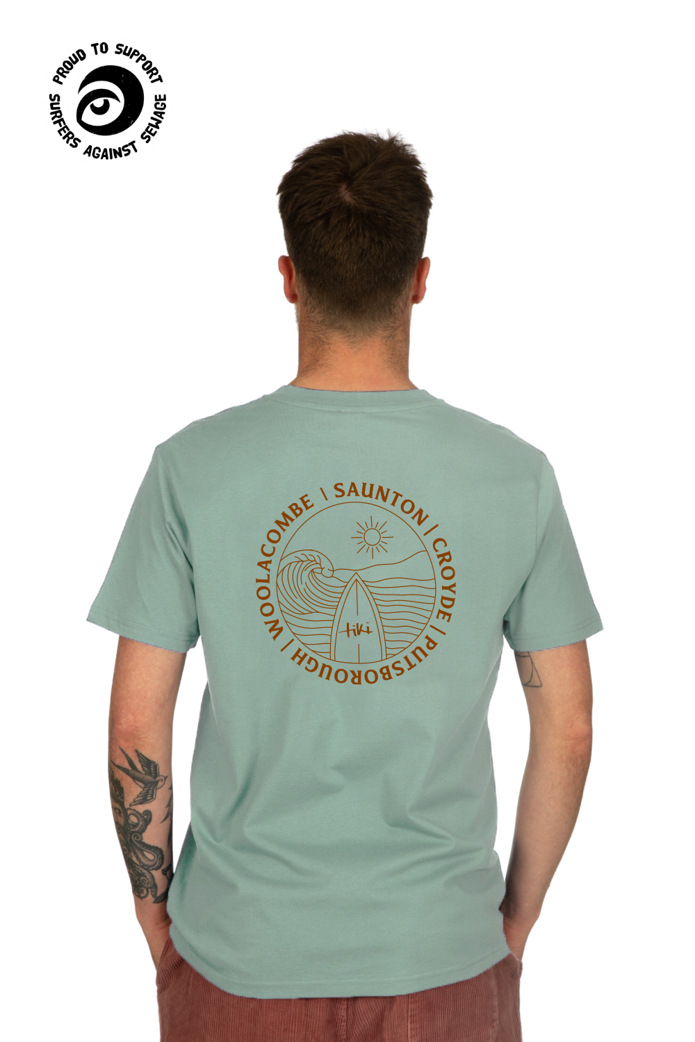 Tiki North Devon T-Shirt Slate Green