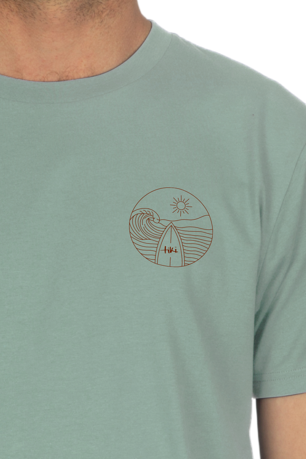 Tiki North Devon T-Shirt Slate Green