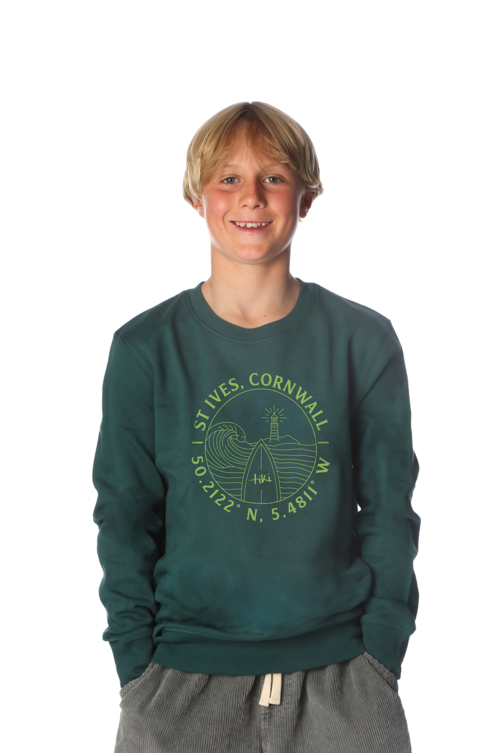 Tiki St Ives Mini Crew Green