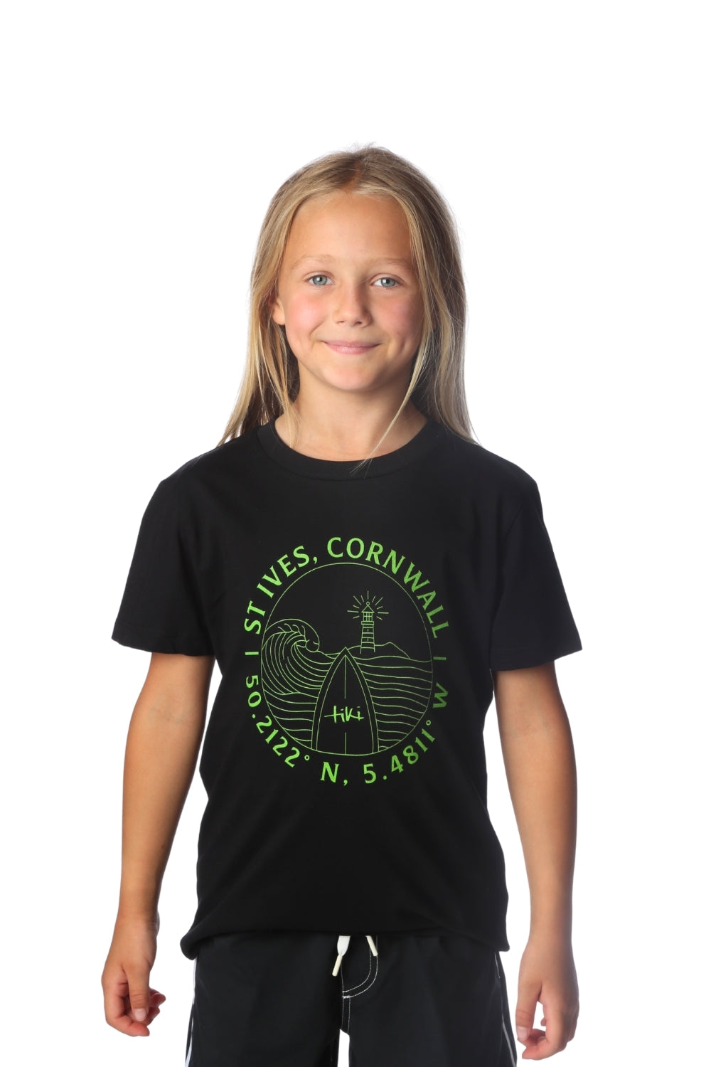 Tiki St Ives Mini T-Shirt Black