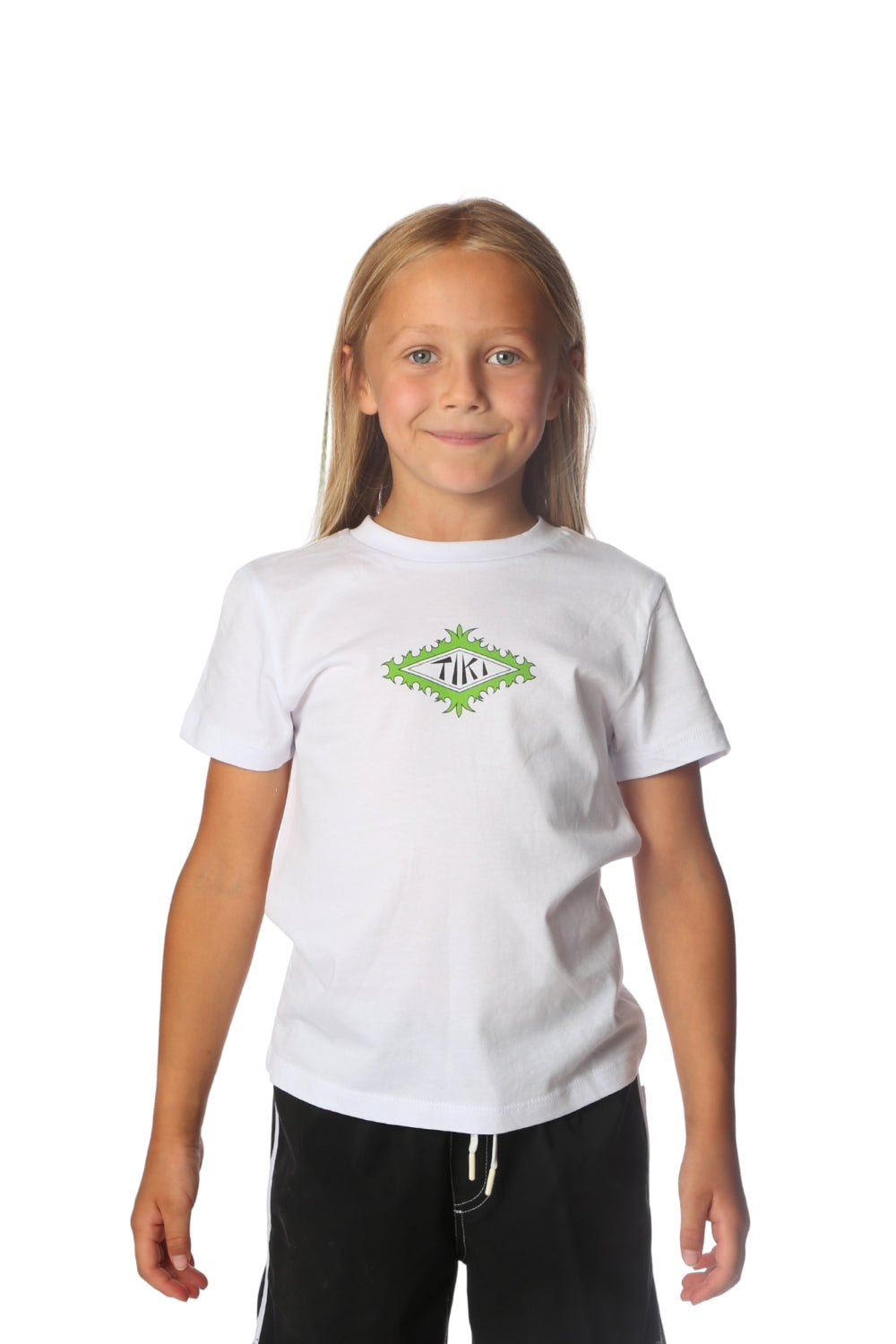 Tiki Tribal Mini T-Shirt White