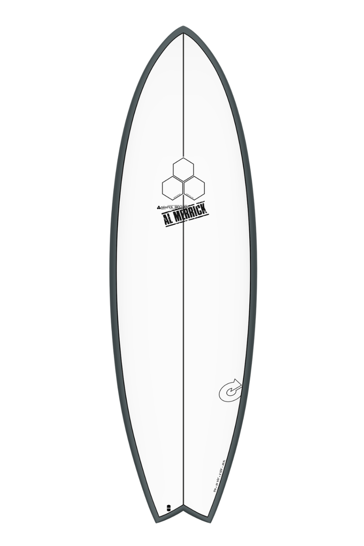 Torq X-Lite Channel Islands Podmod Surfboard in  White and Graphite