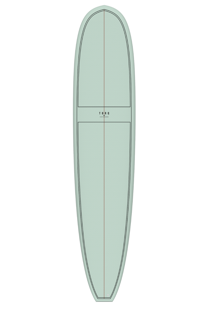 Torq TET Longboard Surfboard Palm Fibre Pattern