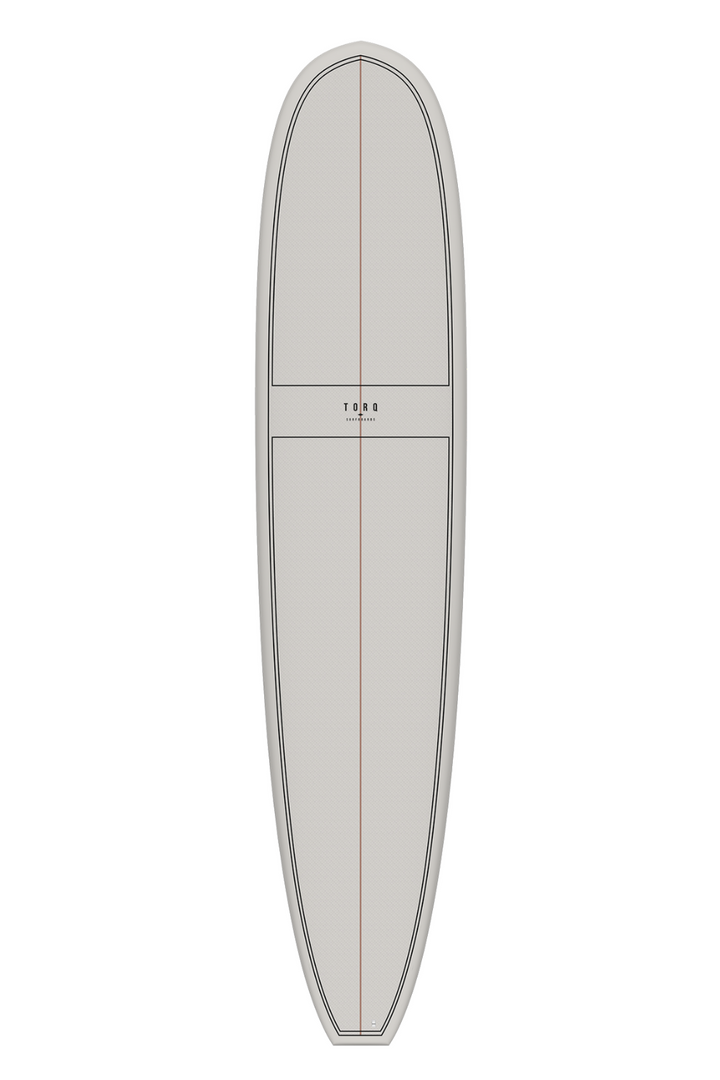 Torq TET Longboard Surfboard Stone Fibre Pattern