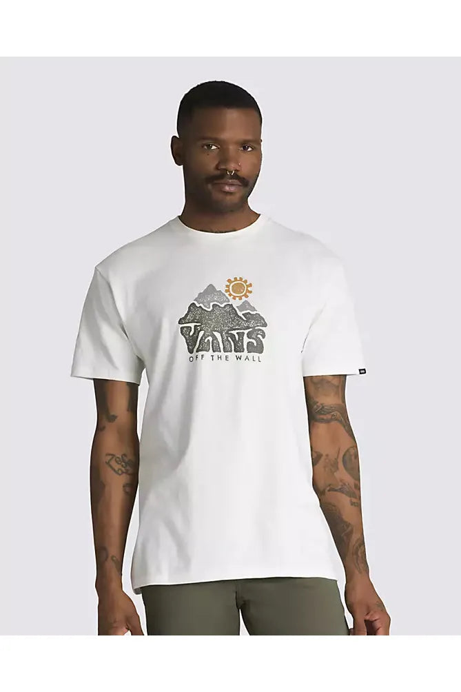 Vans Mountain View Short Sleeve T-Shirt Marshmallow