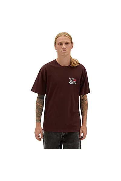 Vans Hot Box Cars Short Sleeve T-Shirt Bitter Chocolate