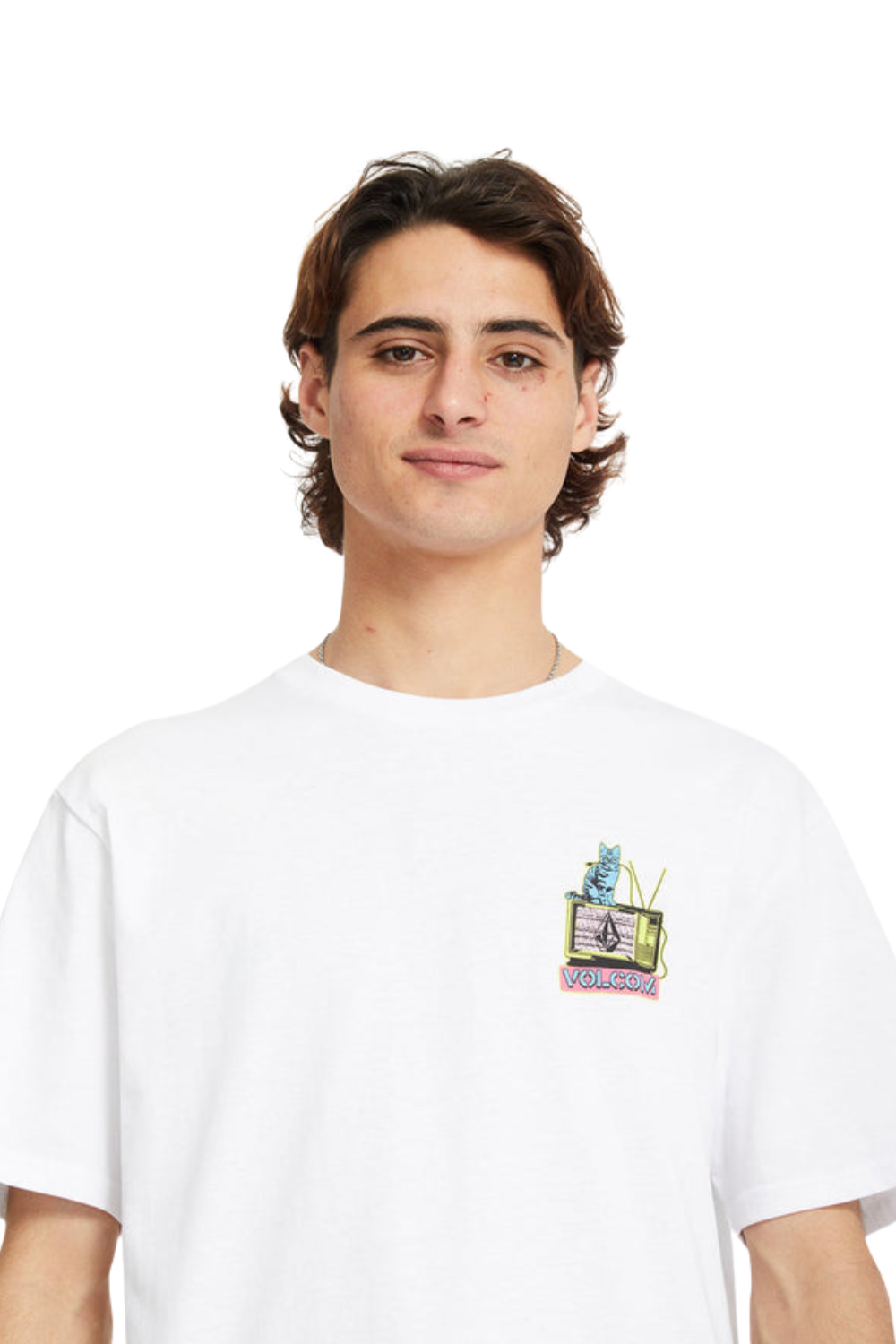 Volcom Catv Short Sleeve T-Shirt White