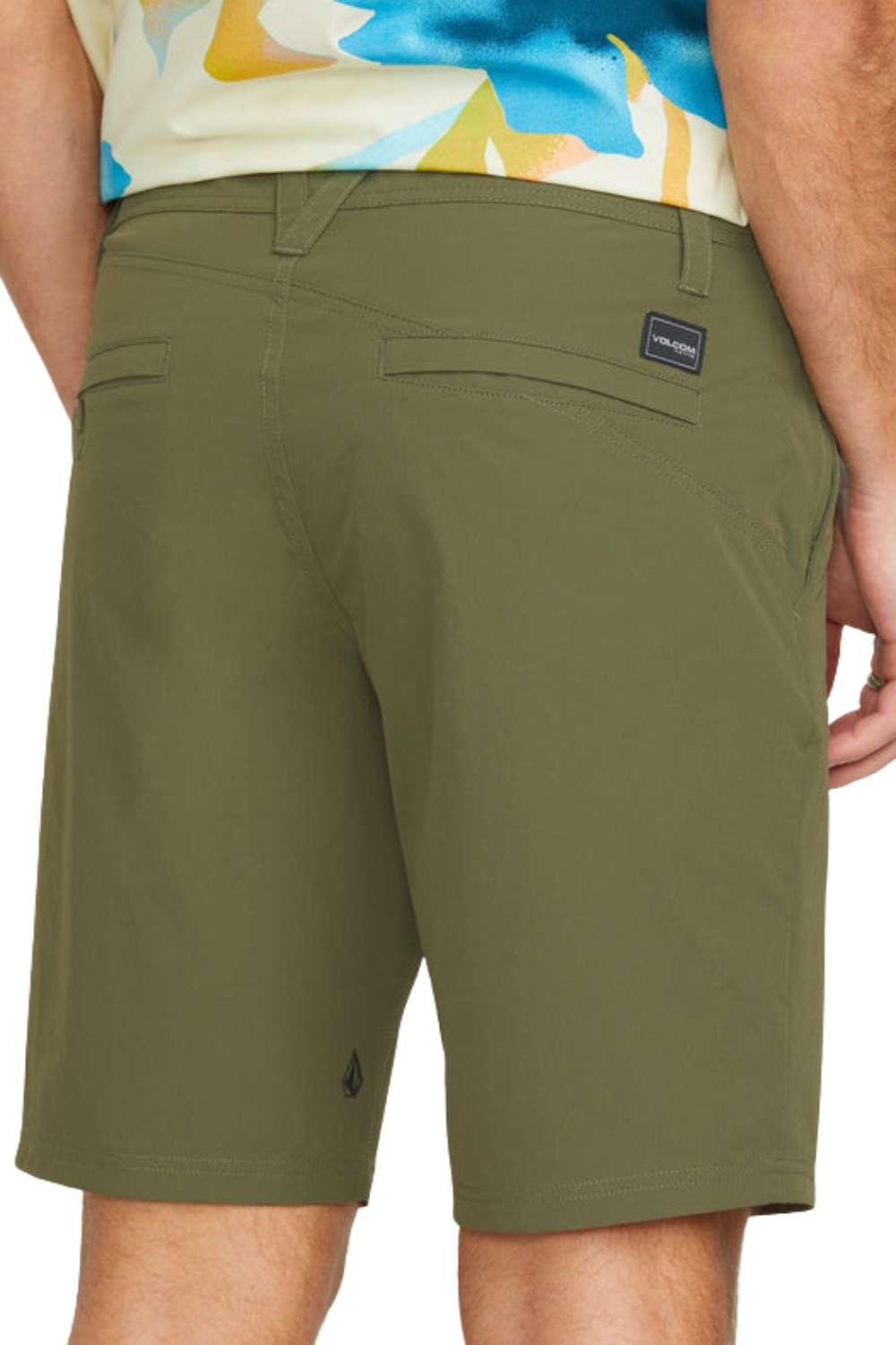 Volcom Frickin Cross Shred 20" Hybrid Shorts Wintermoss