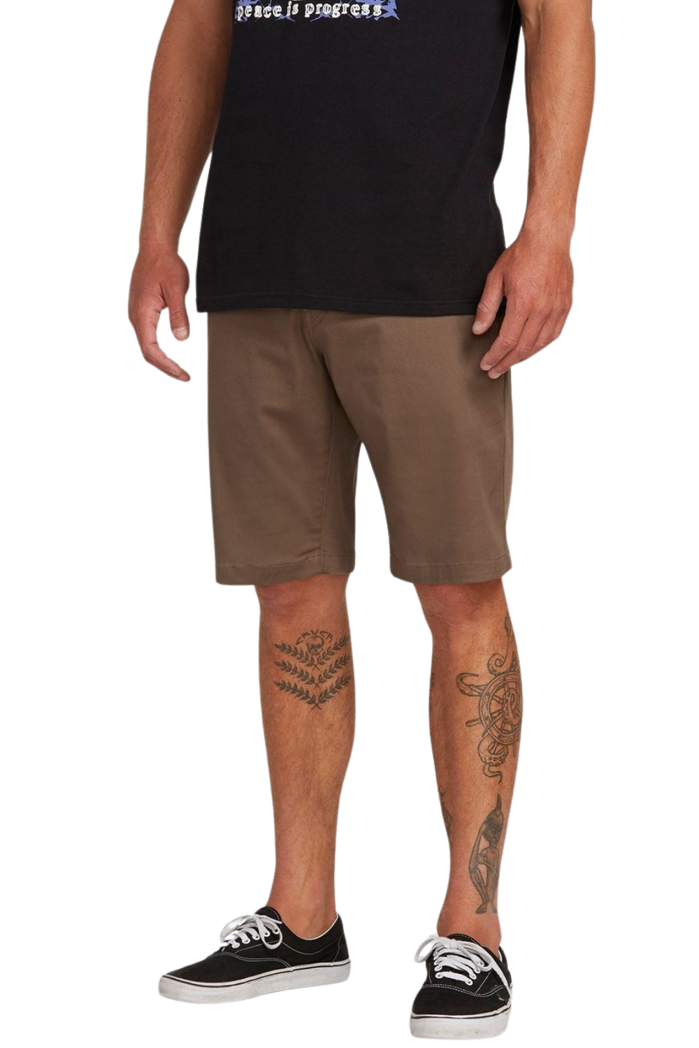 Volcom Frickin Modern Stretch Short 21 Mushroom