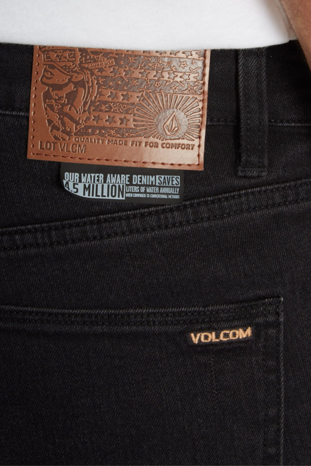 Volcom Vorta Denim Black Out