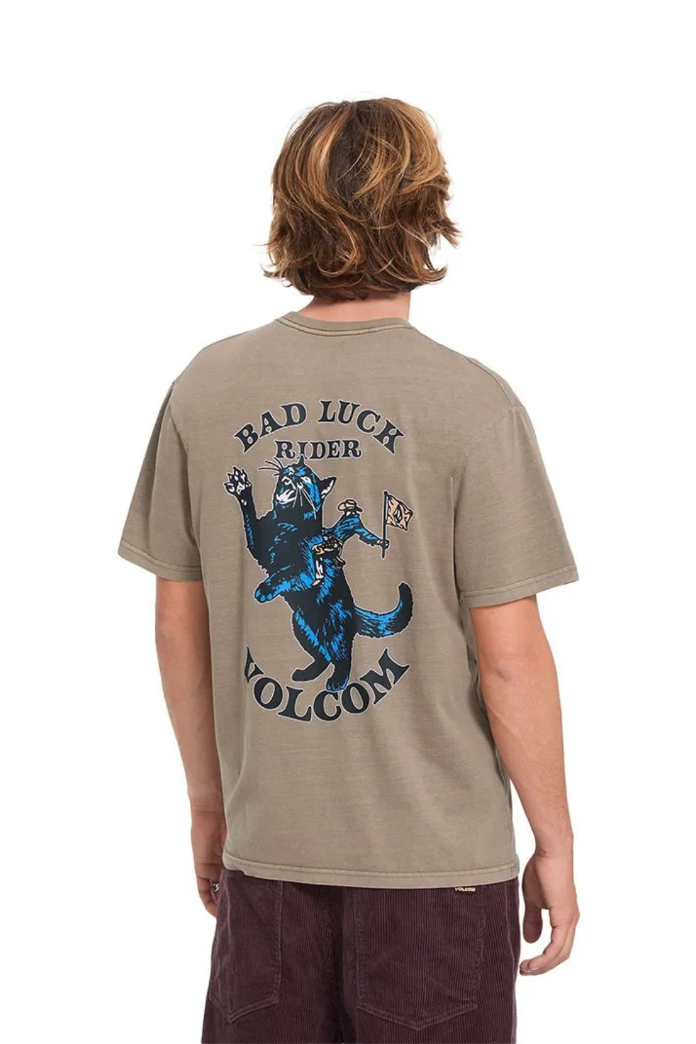 Volcom Bad Luck Mens T-Shirt Earth