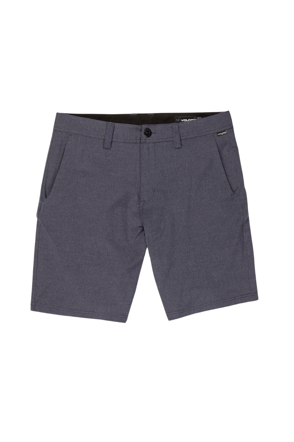 dark blue shorts on a white background