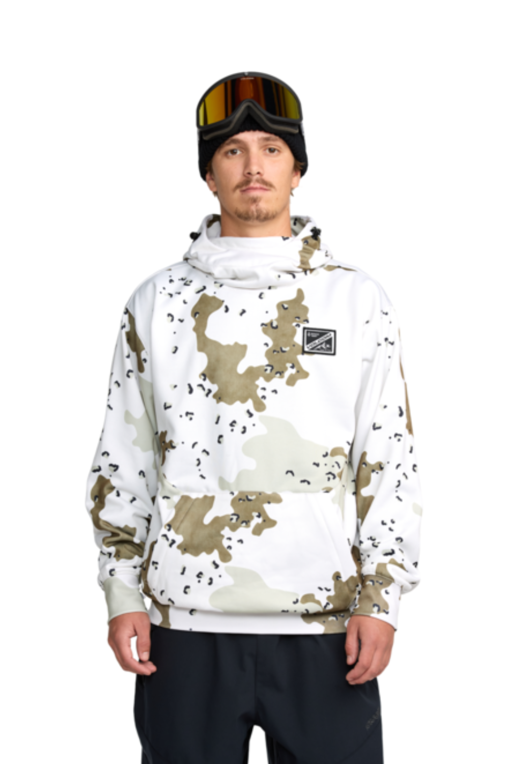 Volcom Hydro Riding Snow Fleece Hoodie White