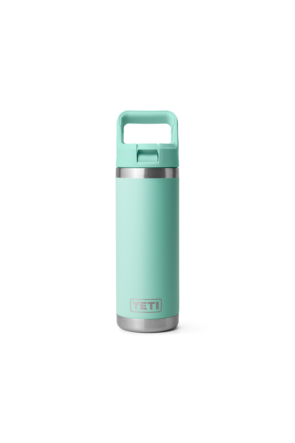 Yeti Rambler 18oz colour Straw Bottle Seafoam