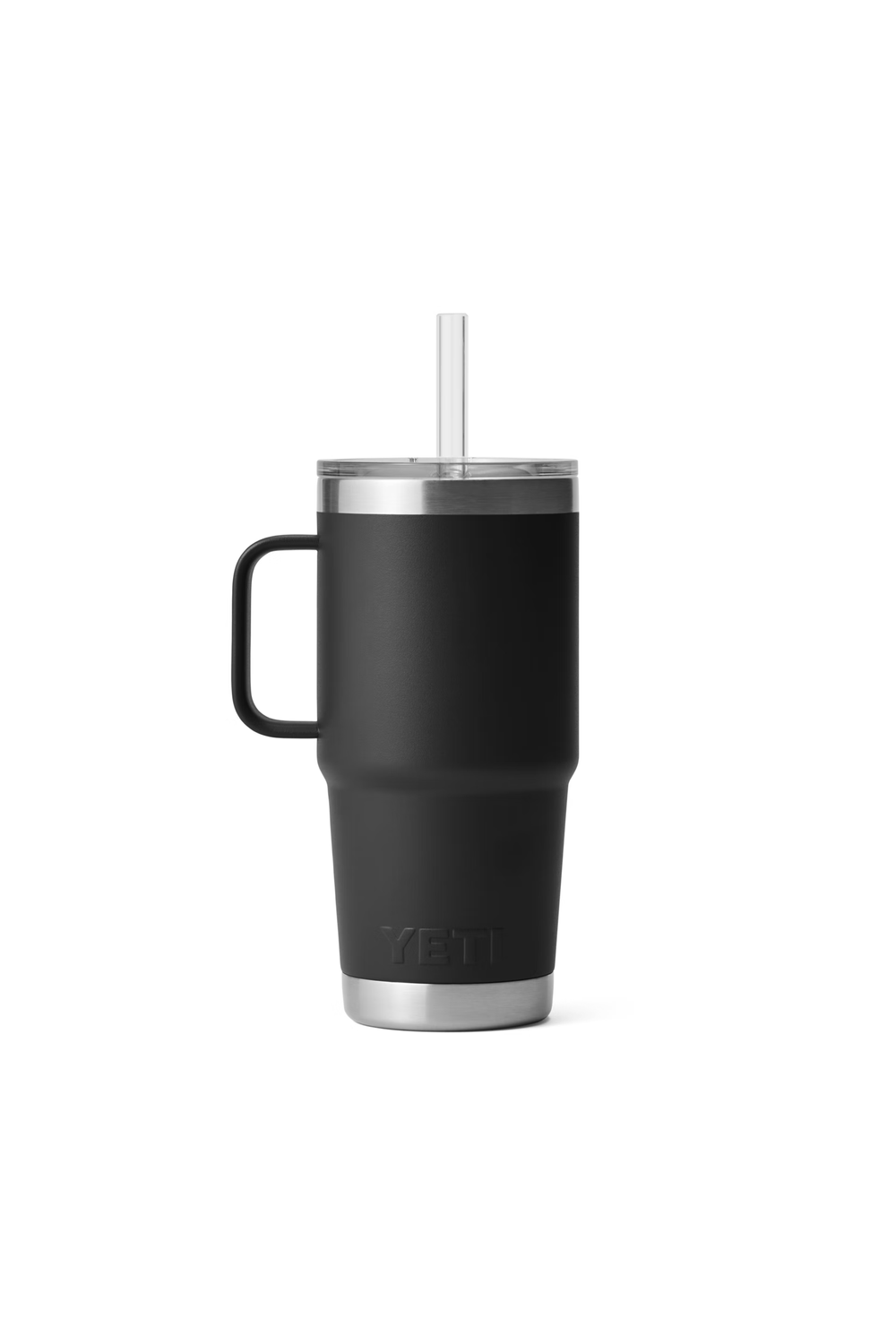 Yeti Rambler 25oz Straw Mug Black