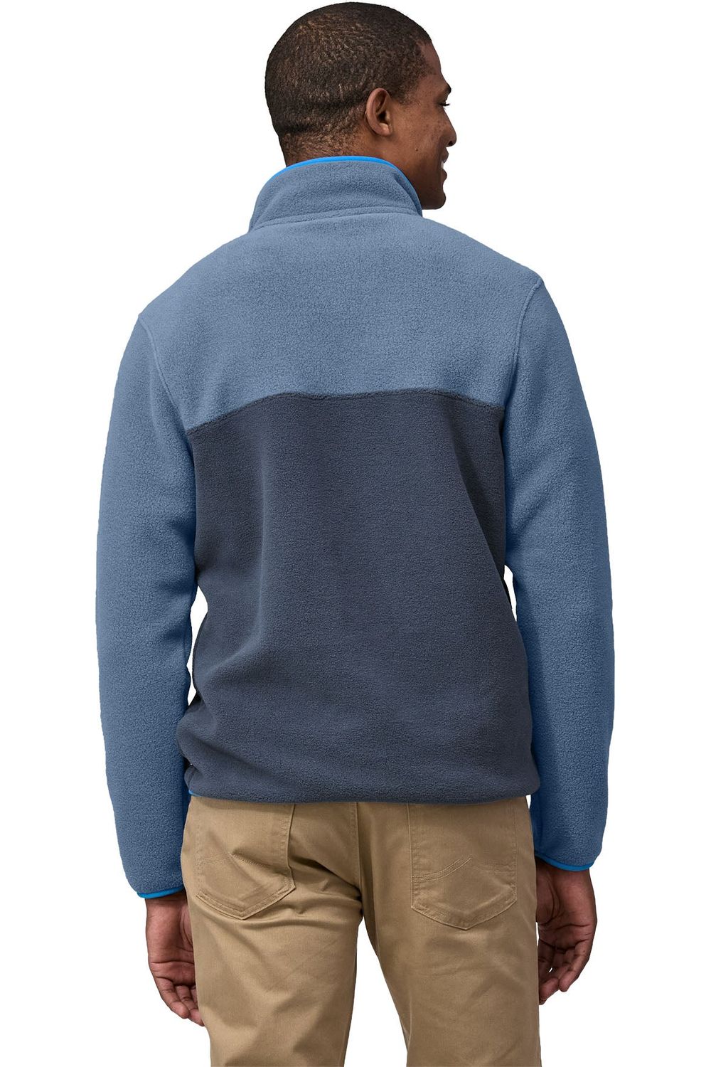 Patagonia Men's LW Synch Snap-T Pullover Smolder Blue