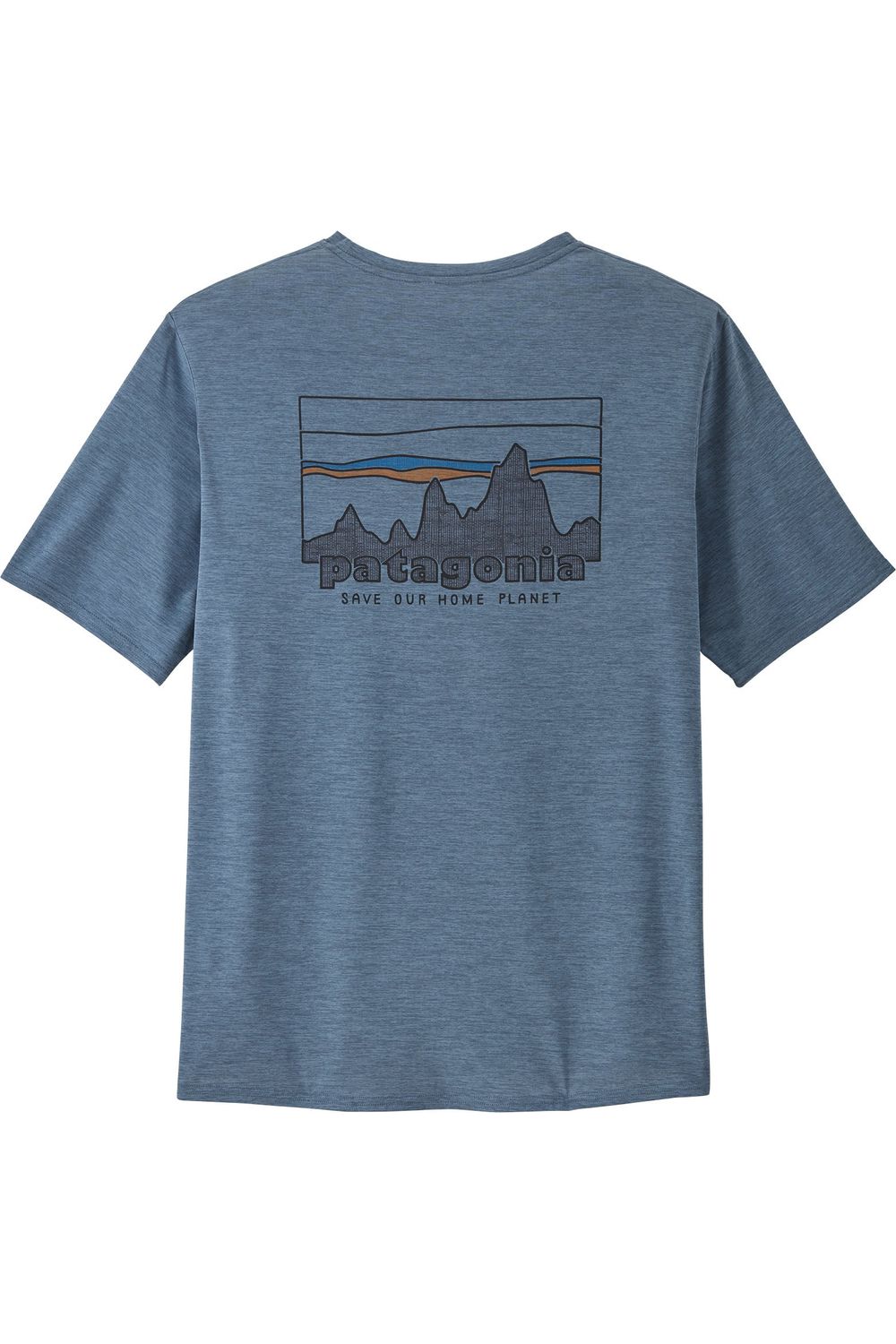 Patagonia Men's Cap Cool Daily Graphic Shirt Utility Blue