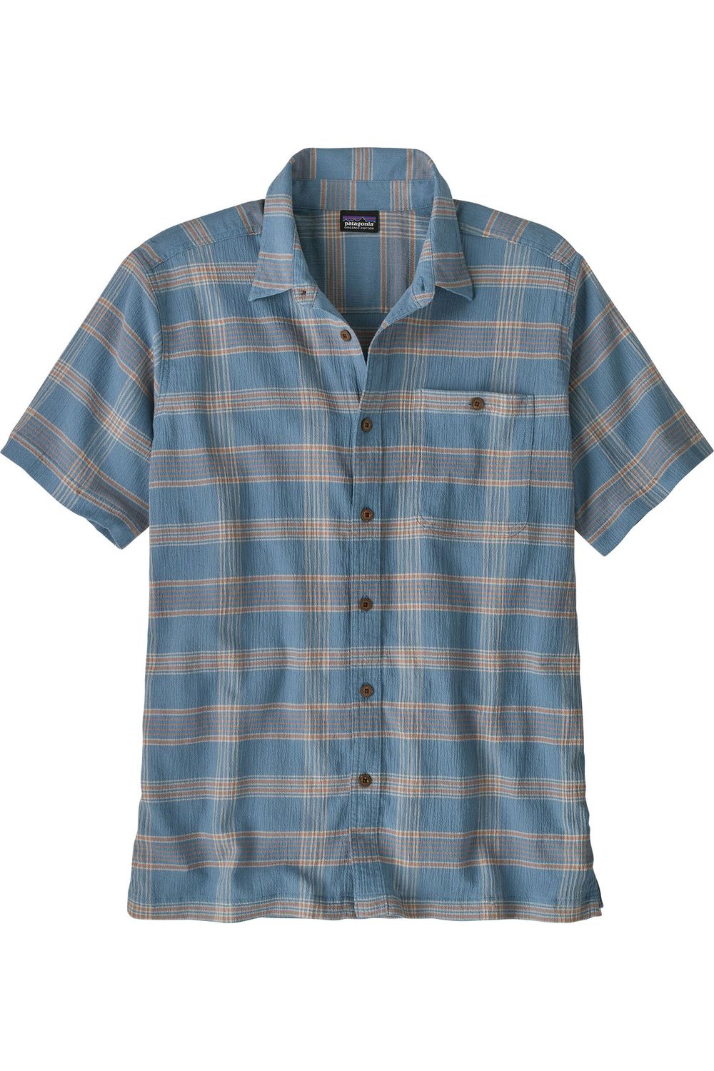 Patagonia Men's A/C Shirt Discovery: Light Plume Grey