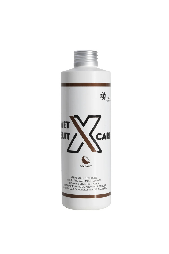 Bottle of wetsuit X care coconut cleaner 