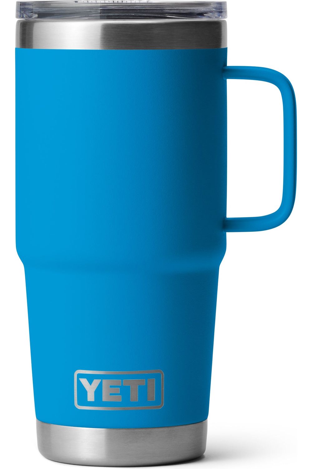 Yeti Rambler 20 Oz Travel Mug Big Wave Blue