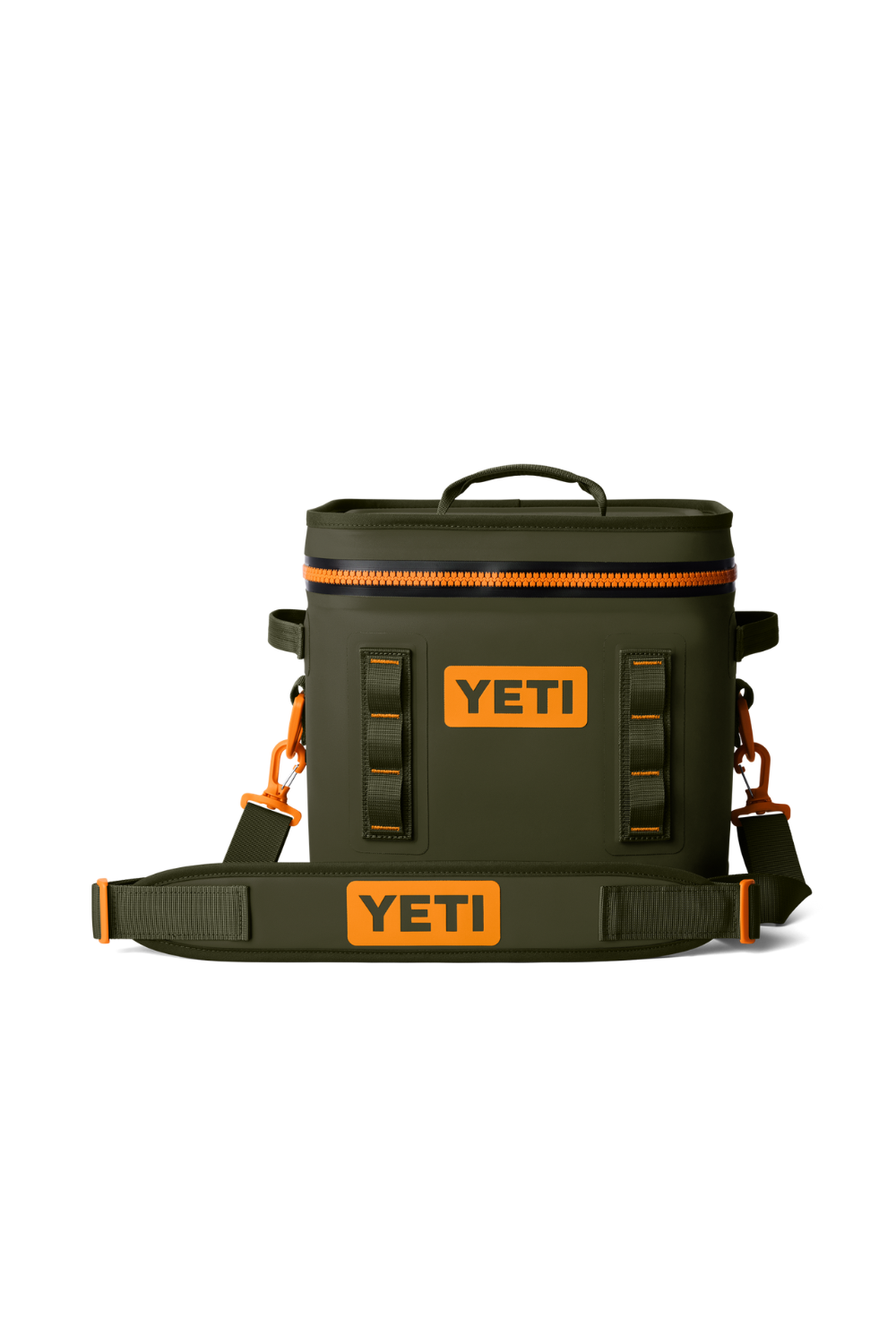 Yeti Hopper Flip 12L Cool Bag Olive/King Crab Orange