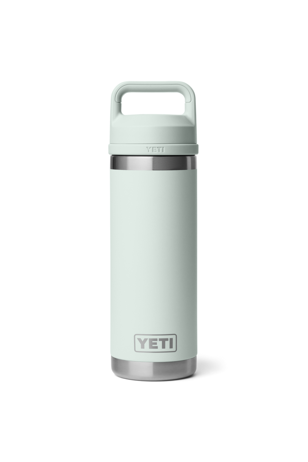 YETI bottle with chug cap on a white background