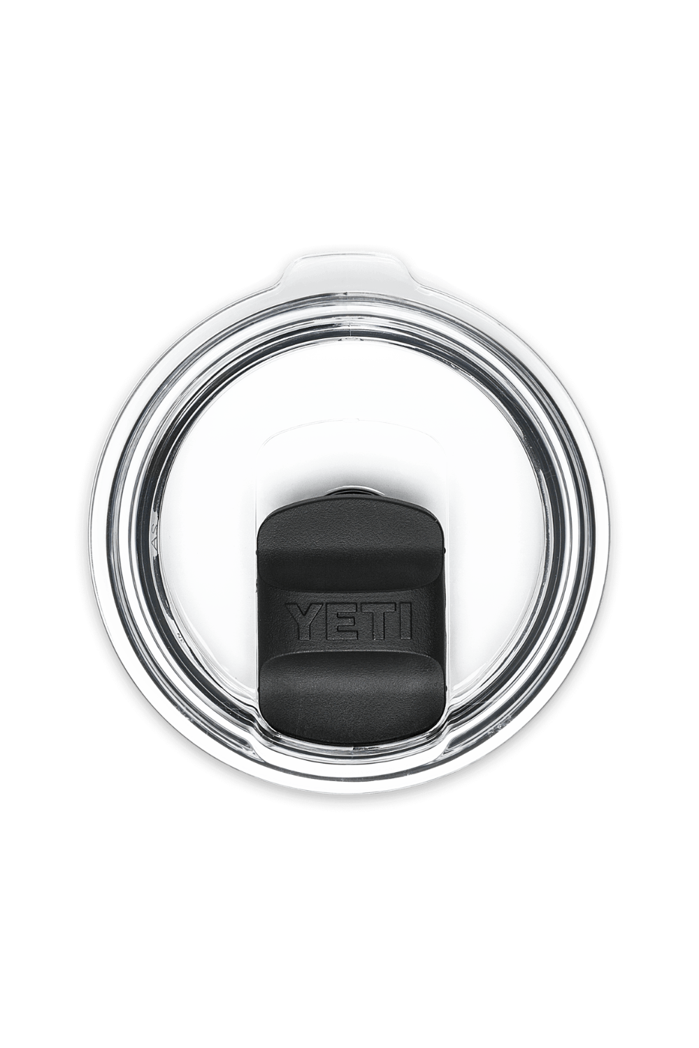 YETI brand lid on a white background