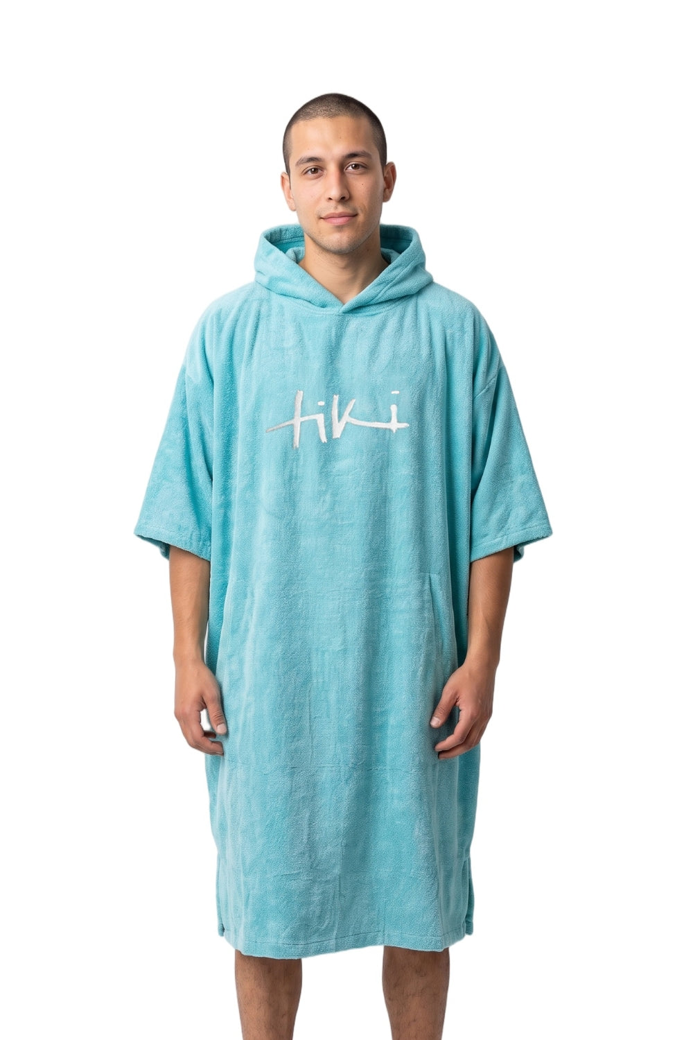 Tiki Adults Hooded Change Robe Island Paradise