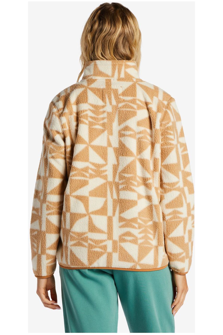 Billabong Boundary Mock 3 Fleece Latte