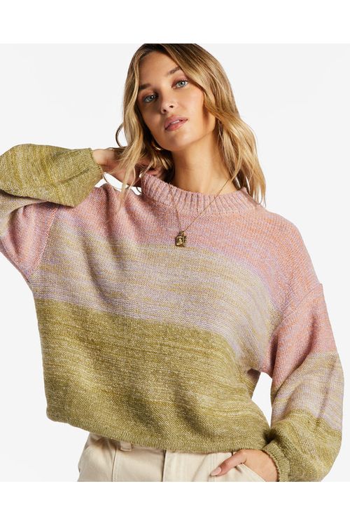Billabong On Hue Jumper Willow