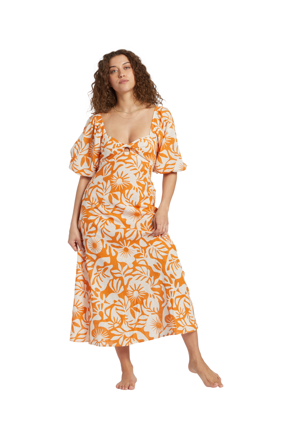 Billabong Paradise Cove 2 Dress Dried Mango