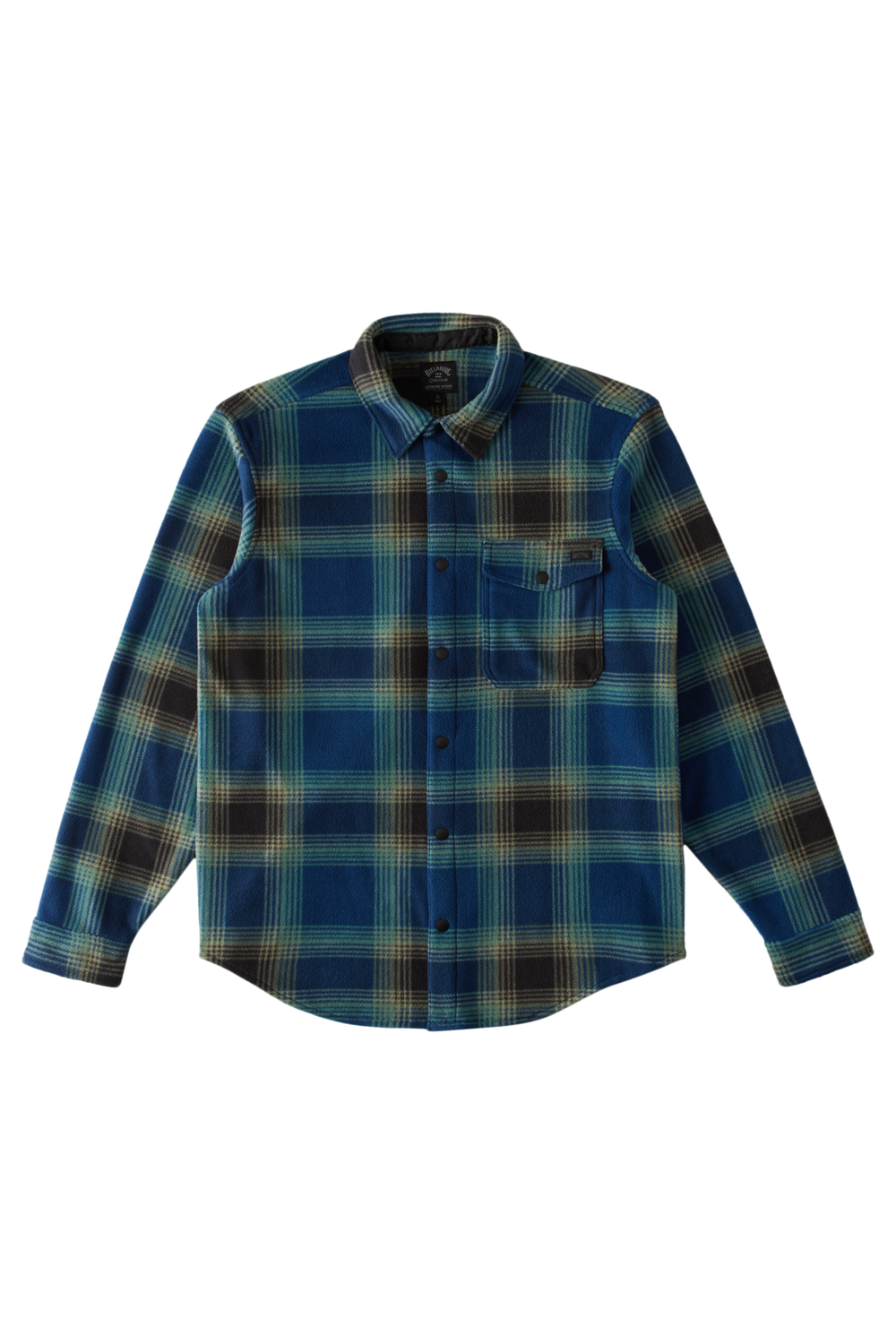 Billabong Furnace Flannel Shirt Dark Blue