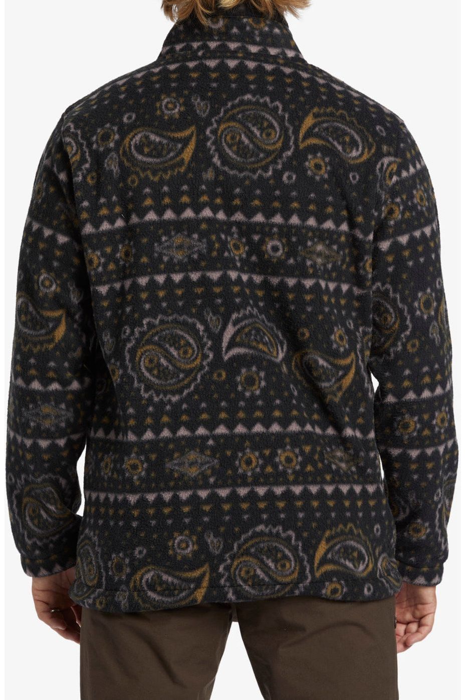 Billabong Boundary Mock Neck Black